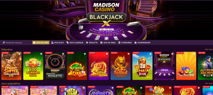 Madison casino avis